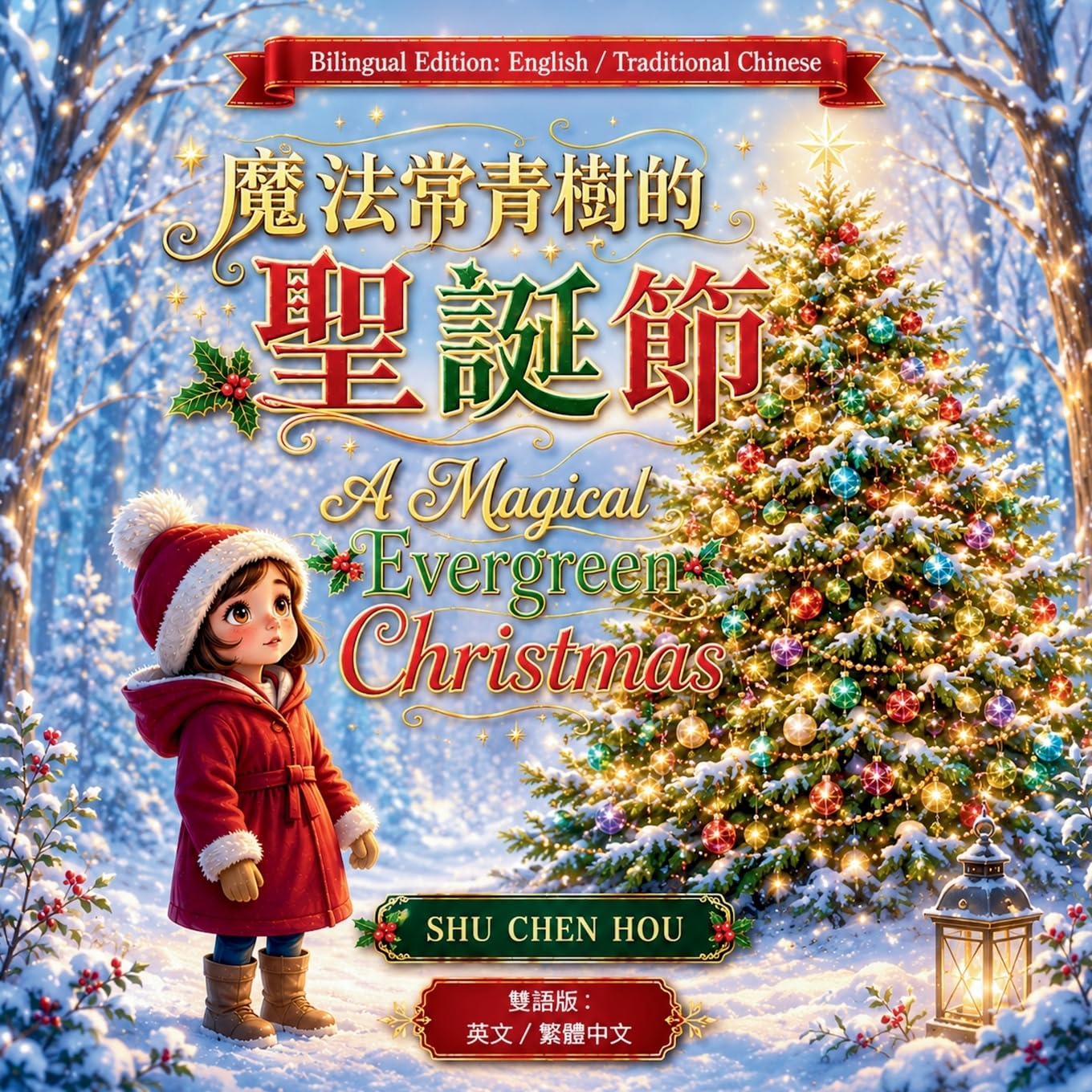 A Magical Evergreen Christmas 魔法常青樹的聖誕節: A Bilingual English and Traditional Chinese Picture Book About Kindness, Courage, Friendship and Christmas ... Heartwarming Storybook Universe 雙語暖心童話小宇宙)