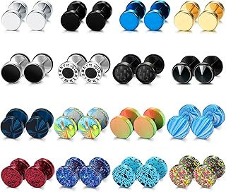 Fake Plug Earrings For Guys Picks collage image 4