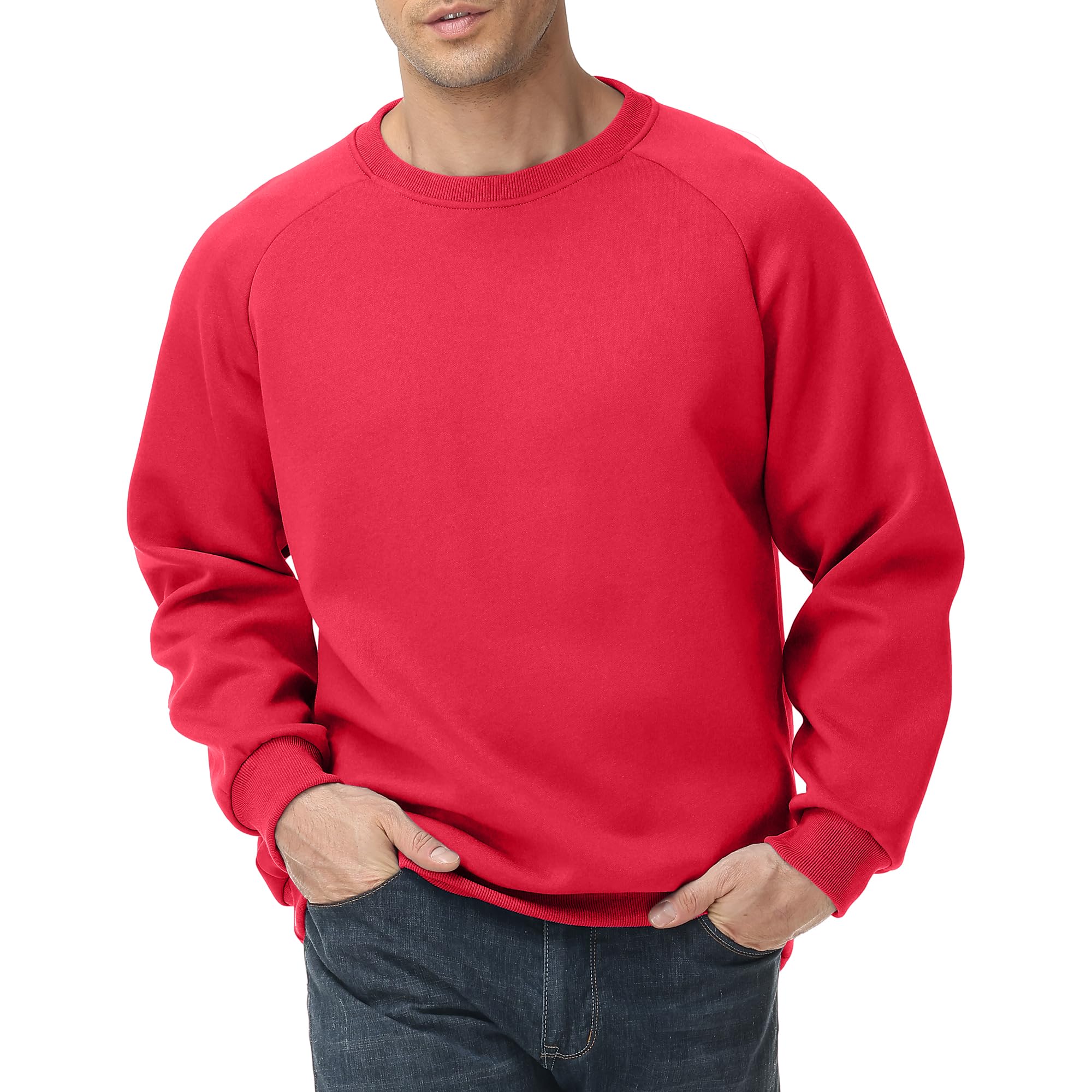 PepyPepy Sweatshirt Herren Baumwolle – Weiches, Warmes & Atmungsaktives Herren Sweatshirt für Alltag & Freizeit
