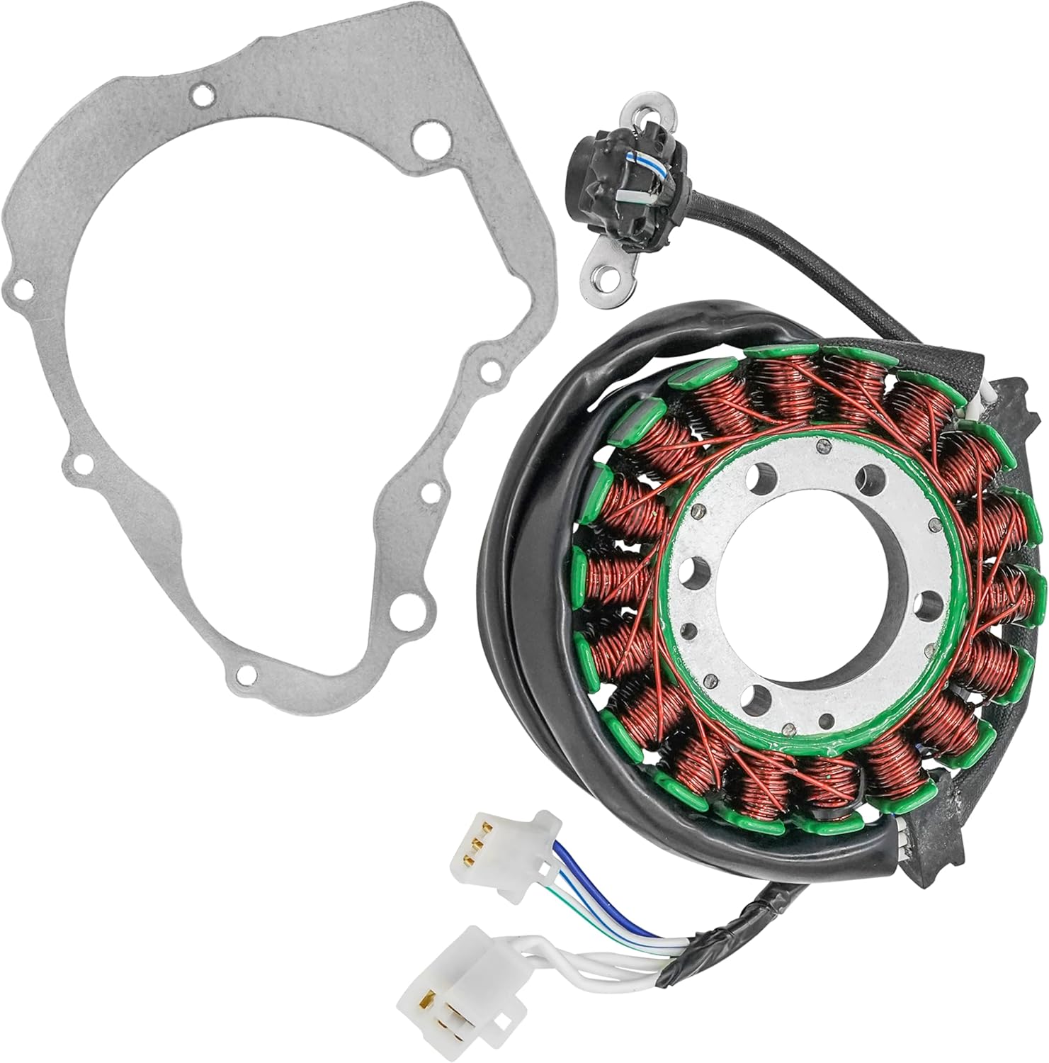Caltric Stator and Gasket Compatible With Yamaha V Star 250 XV250 2008 2009 2010 2011 2012-2020