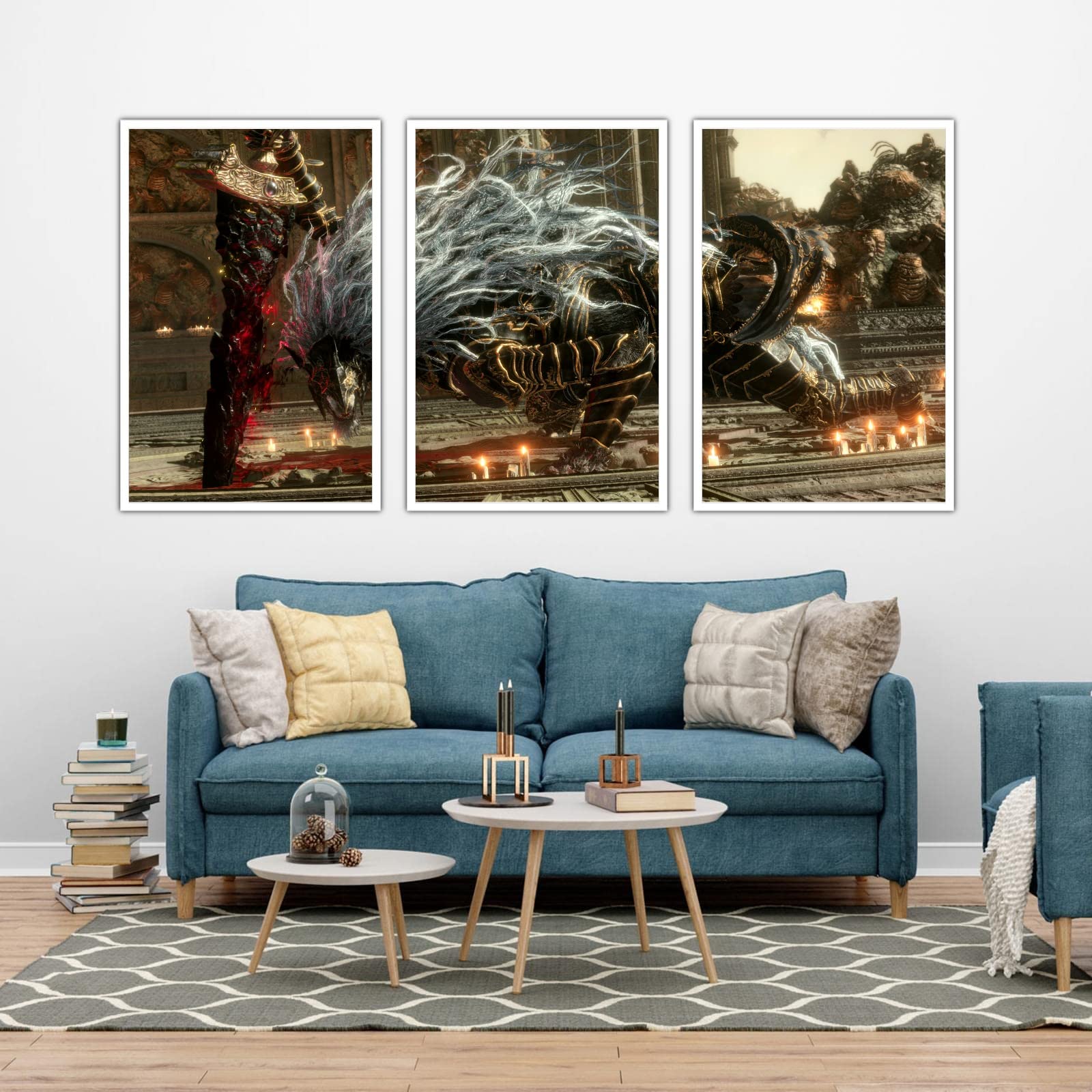 『ホーム』絵画・インテリア Amazon｜Maliketh Wall Art Canvas Printsポスター ホーム用 3