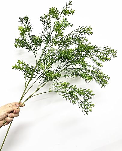 Vista 242 de Decoración de plantas artificiales de diente de león, flores de plástico falsas, arbustos, hierba para interiores y exteriores, hogar, jardín, boda