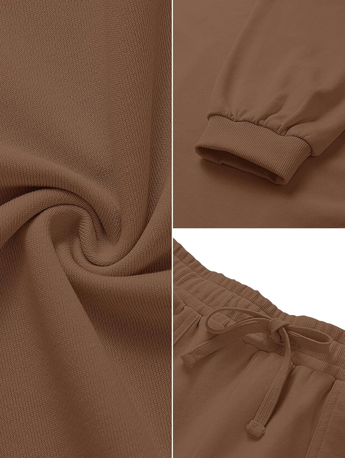 MEROKEETY 2026 Spring Lounge Sets for Women Oversized Batwing Sleeve Casual Top and Shorts 2 Piece Outfits Sweat Set - Image 6