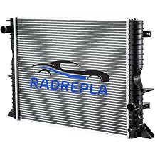 AU2184 Aluminum Core Radiator for 1998-2016 Land Rover Defender Wagon 2.5l TD5 Radiador Crossflow Radiators 1999 2000 2001 2002 2003 2004 2005 2006 2007 2008 2009 2010 2011 2012 2013 2015