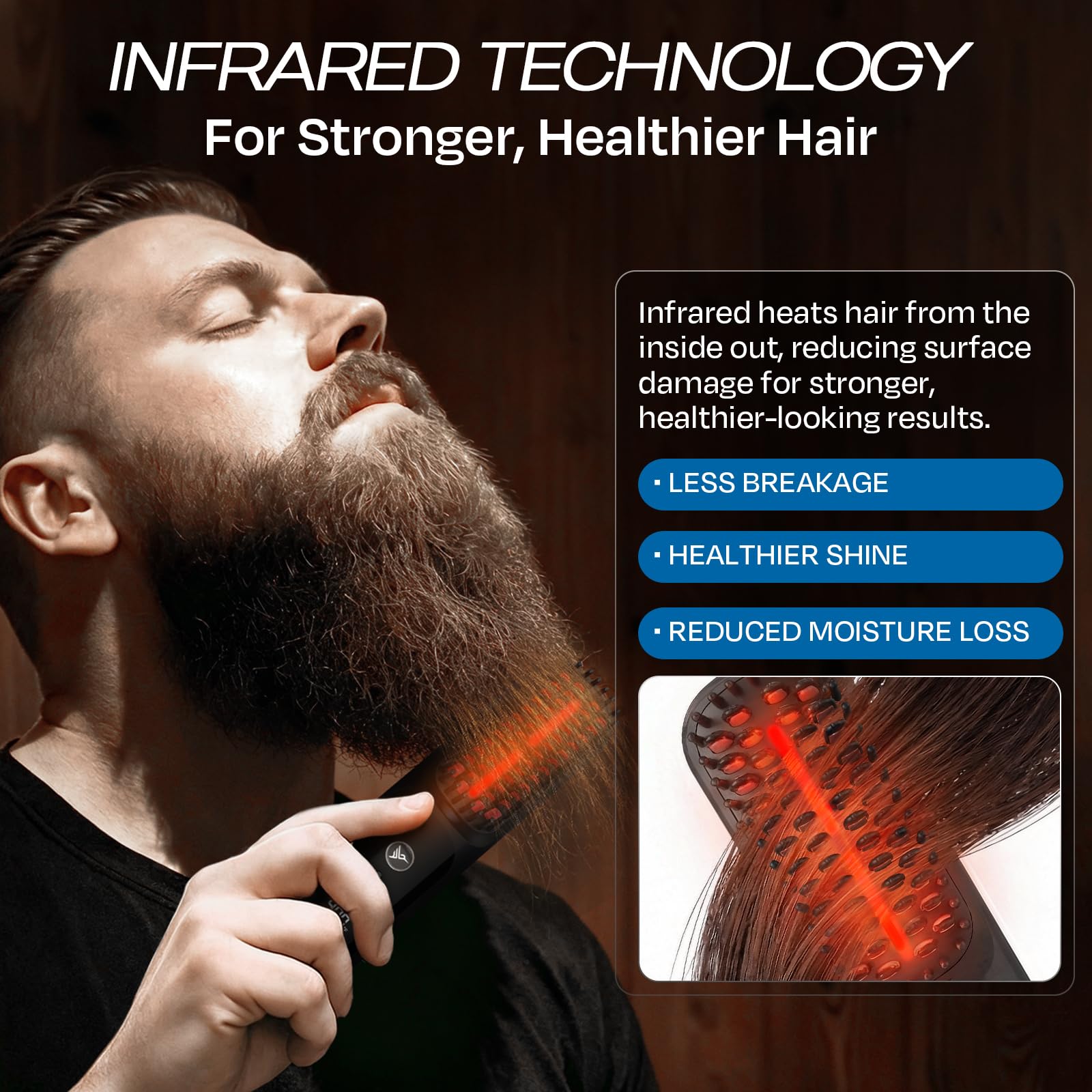 Amazon.com : HUMMINGBIRD MK18 BeardBoss Cordless Beard
