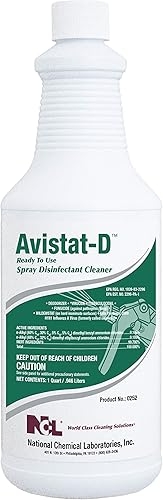 Miniatura 2 de AVISTAT-D Limpiador desinfectante en aerosol listo para usar estuche de 12/32 oz (NCL0252-36)