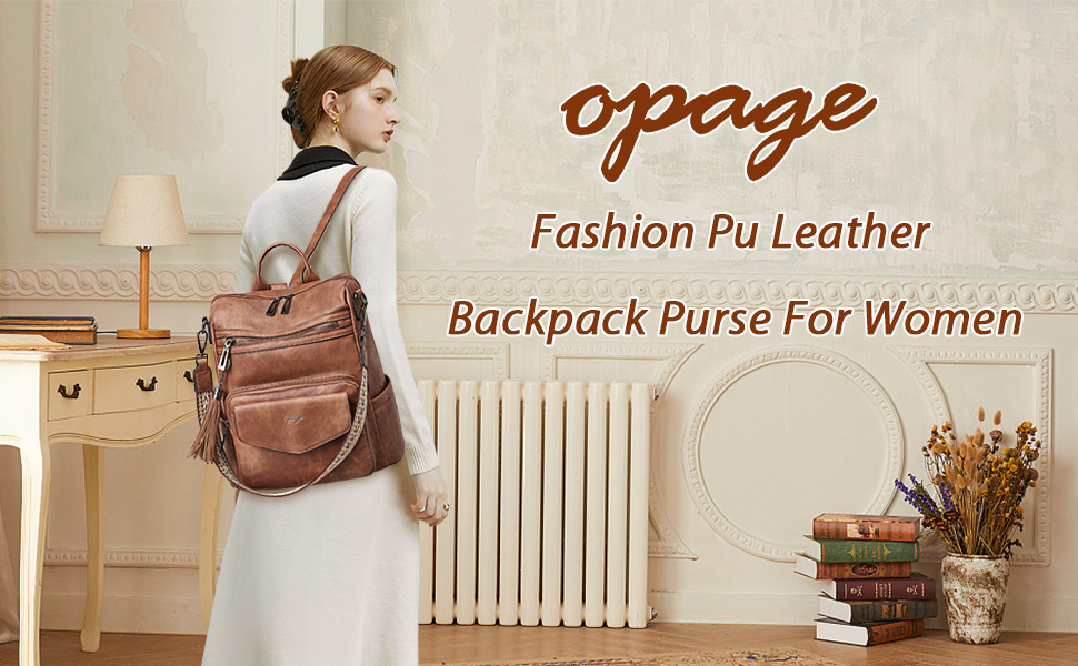 Purses For Women Cheruty Leather Backpack Purse For Women Fashion