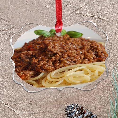 Vista 11 de Grill Master Meat Kebab Adorno de Navidad Fruta Hamburgo Patatas Fritas Cuadro Mariposa Árbol de Navidad Adorno Recuerdo Deliciosa Comida Sabrosa