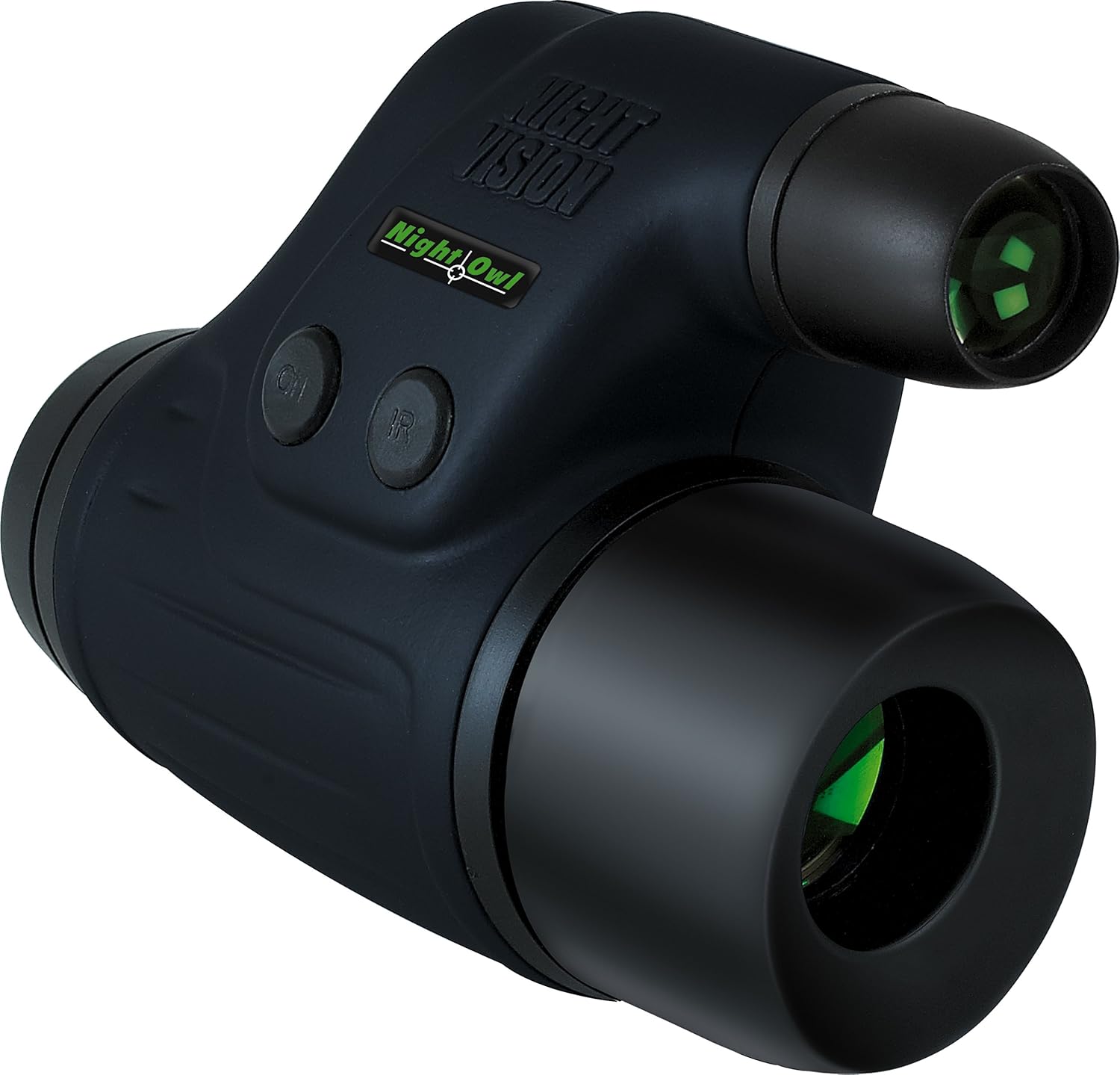 Night Owl Lighweight Night Vision Monocular (2X), Black : Sports & Outdoors