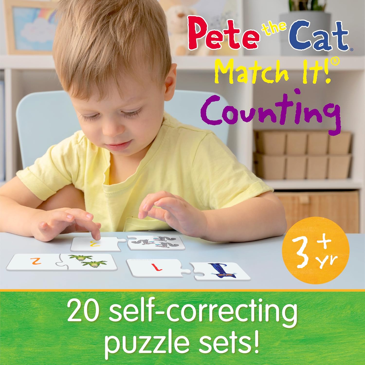 Pete The Cat - Match It! Tin - Counting (New)