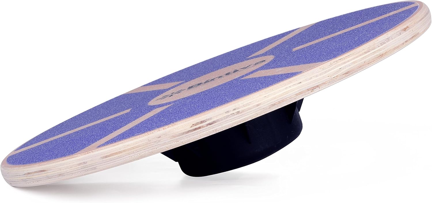 bintiva Wood Balance Board for Fitness Rehab Balance and Stability Training