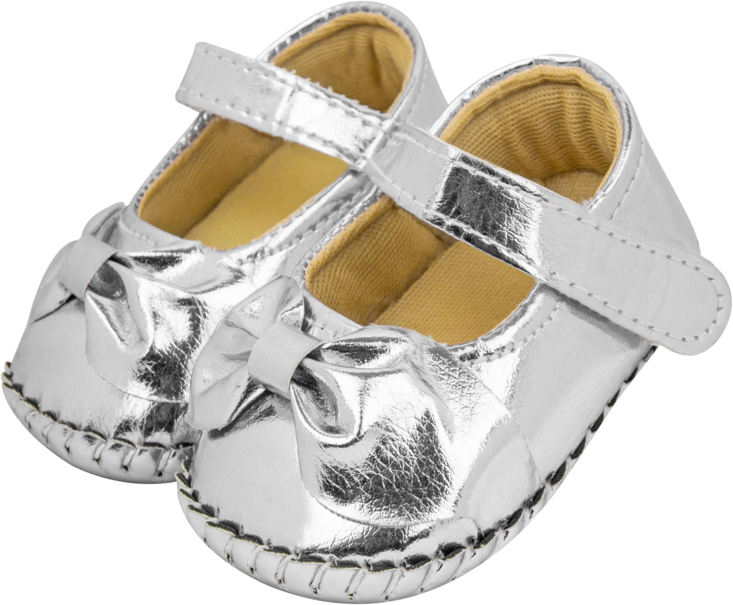 Neska ModaBaby Girls Synthetic Leather Belly Sandal/Booties For 12 to 18 Months/18 to 24 Months-BT2081