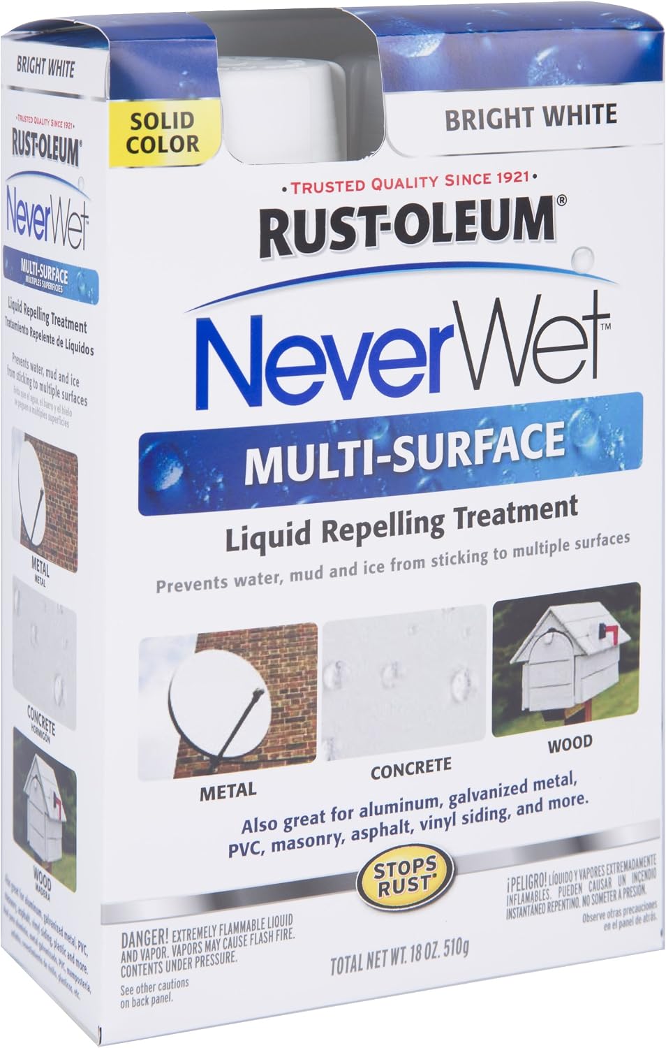 Rust-Oleum 275660 Never Wet Multi Purpose Kit, White