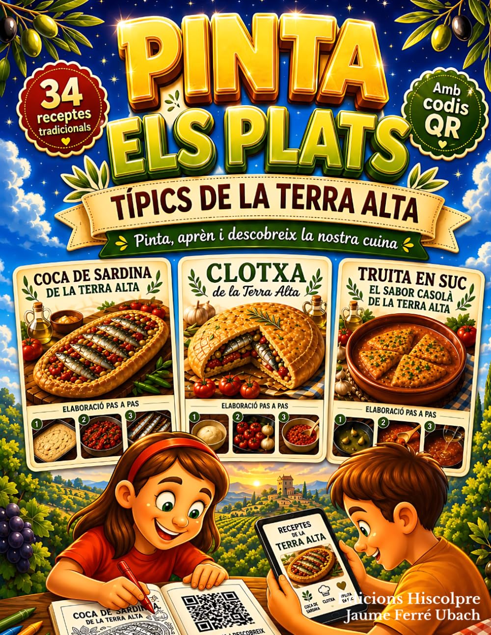 Pinta els plats típics de la Terra Alta