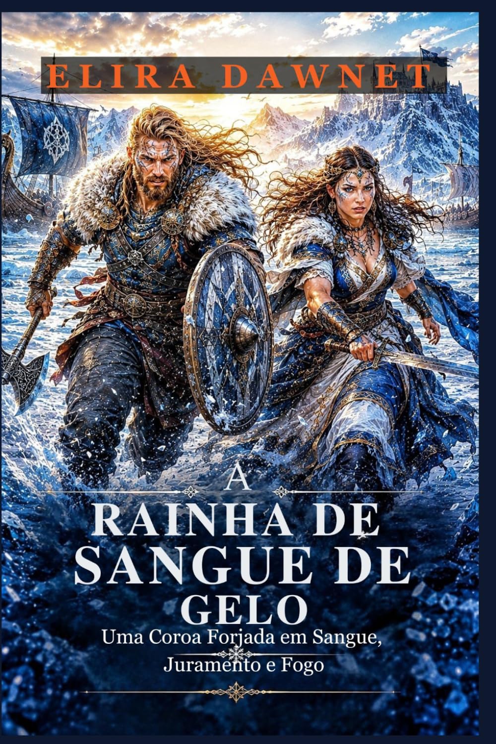 A RAINHA DE SANGUE DE GELO: Uma Coroa Forjada em Sangue, Juramento e Fogo (AS BATALHAS DO GELO)