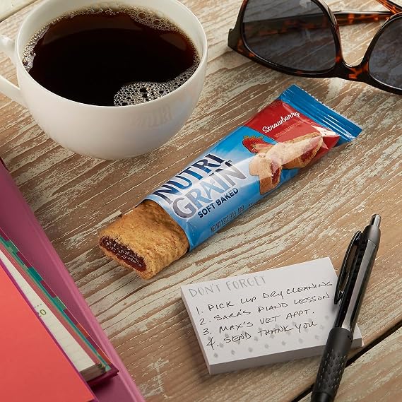 Kellogg's, Nutri-Grain Strawberry Cereal Bars, Single
