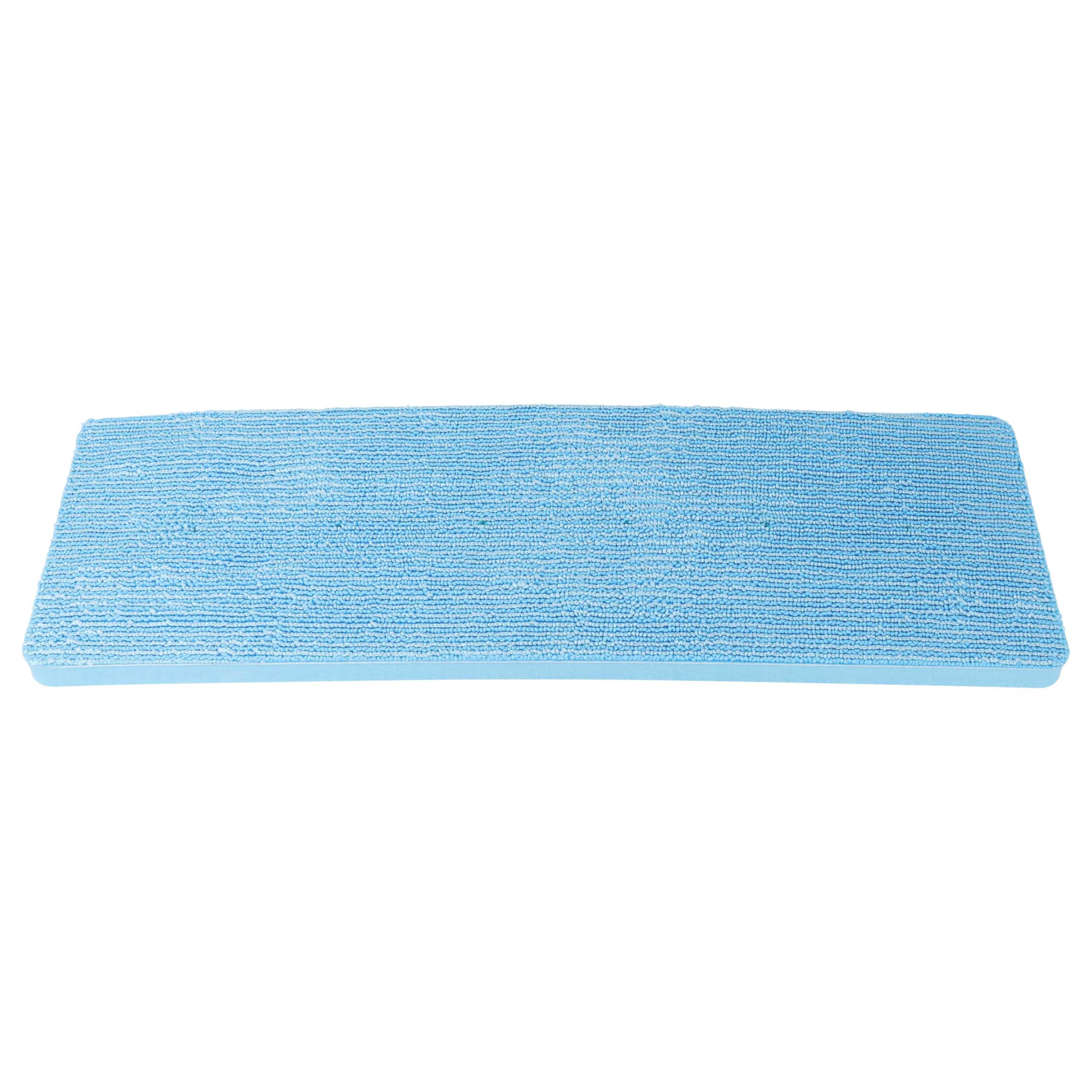 vhbw 2X Almohadilla de Limpieza reemplaza Philips XV1882/10 | para mopa - 34,5 x 12 x 1,3 cm