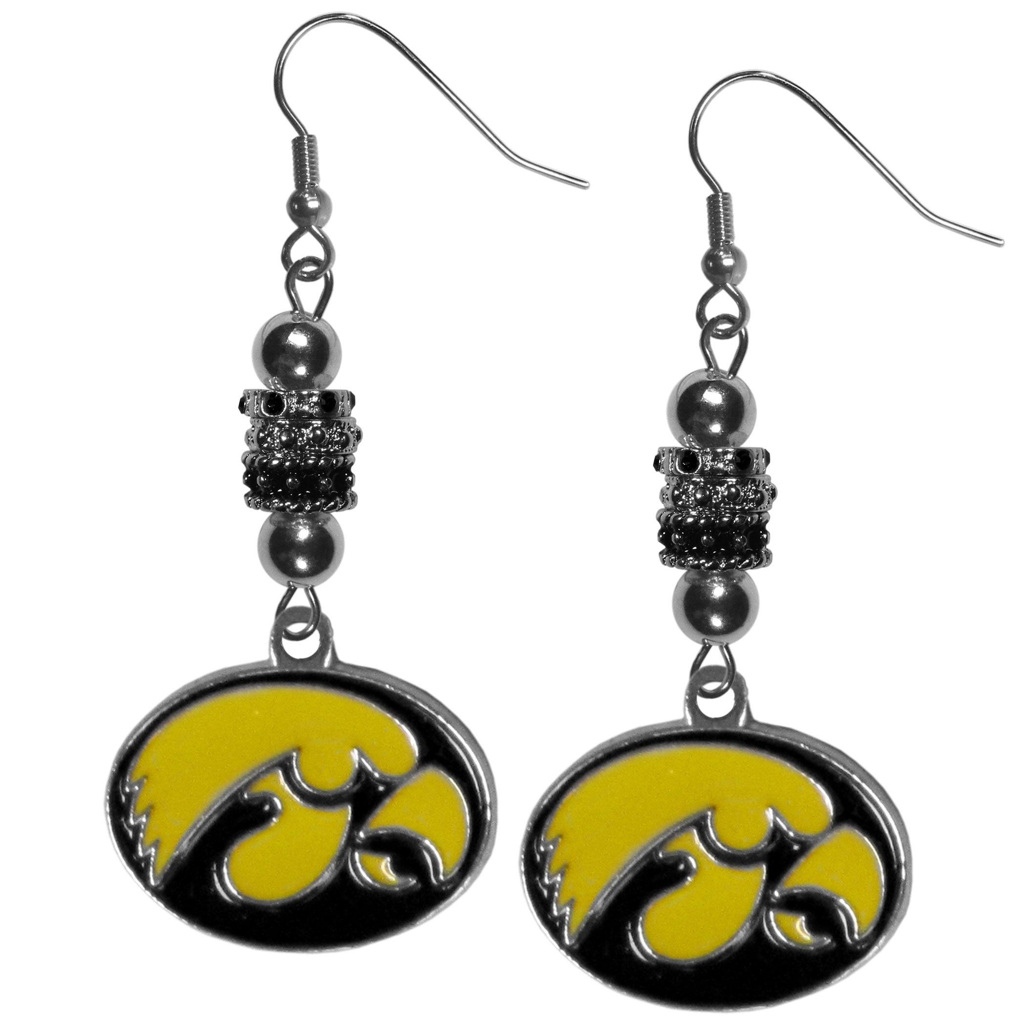 Siskiyou Sports NCAA unisex-adult Euro Bead Earrings