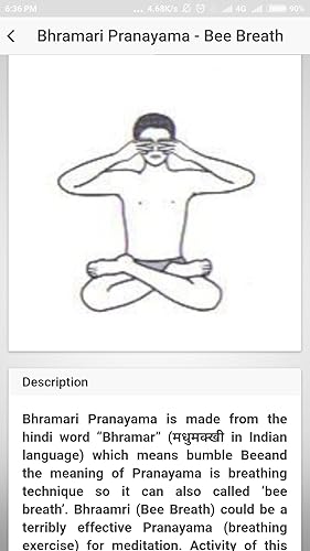 Pranayama Breathing Yoga Free Ebook App in English