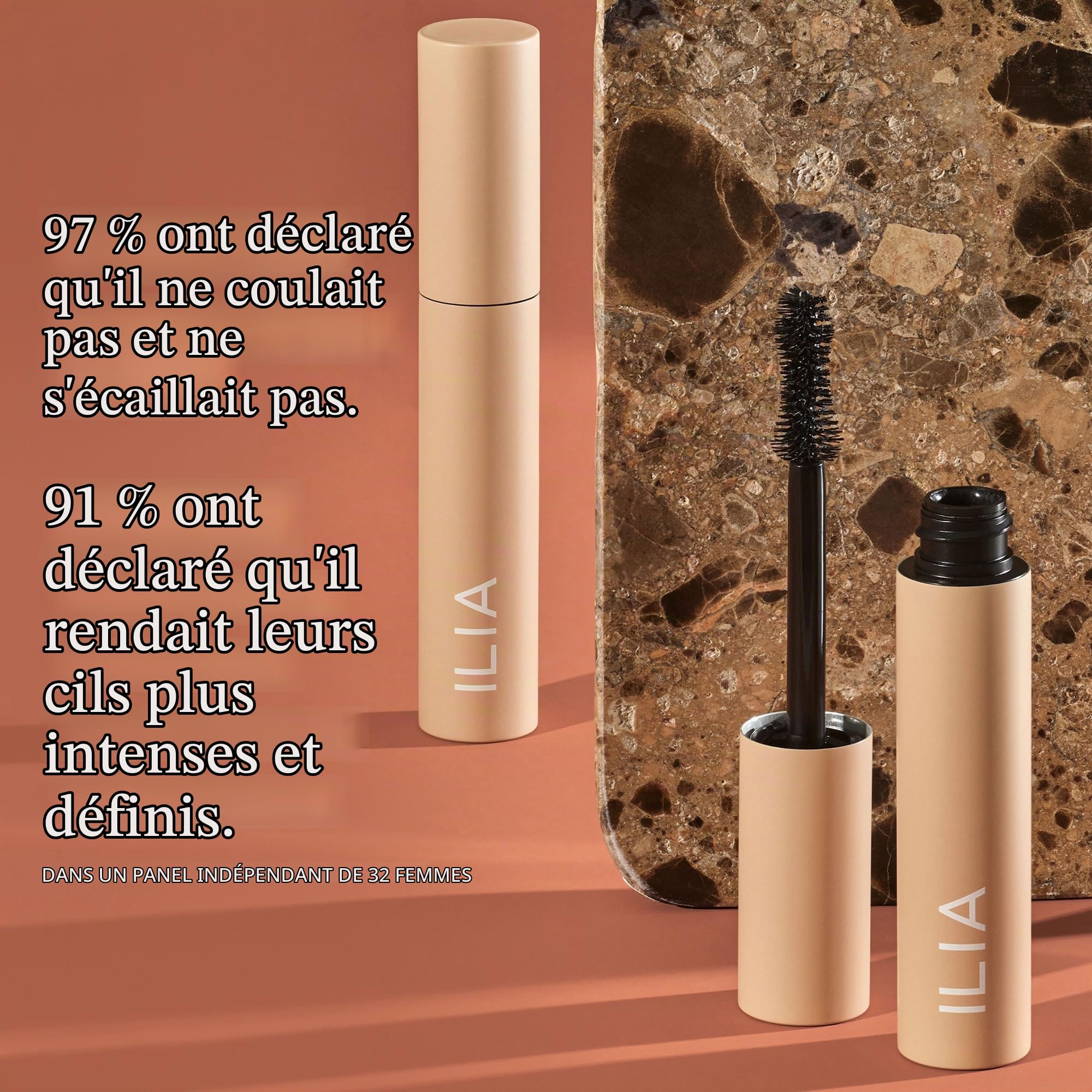 ILIA Beauty Fullest Volumizing Mascara For Women 0.32 oz Mascara