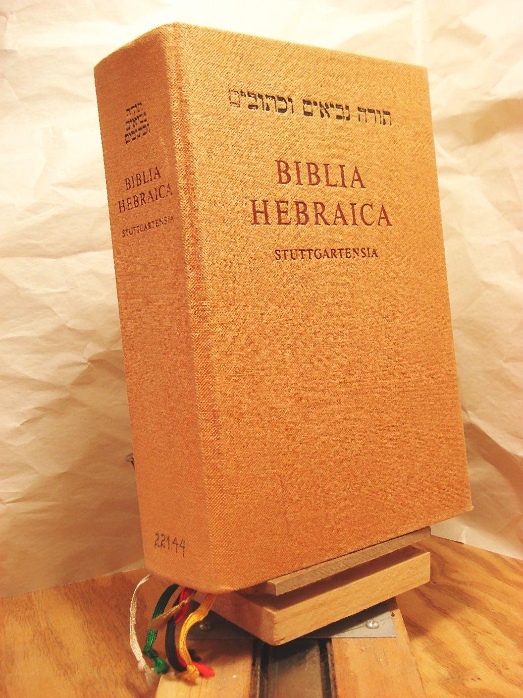Amazon.co.jp: STUTTGARTENSIA HEBRAICA BIBLIA 洋書 Biblia Secunda (Editio Stuttgartensia Hebraica 洋書