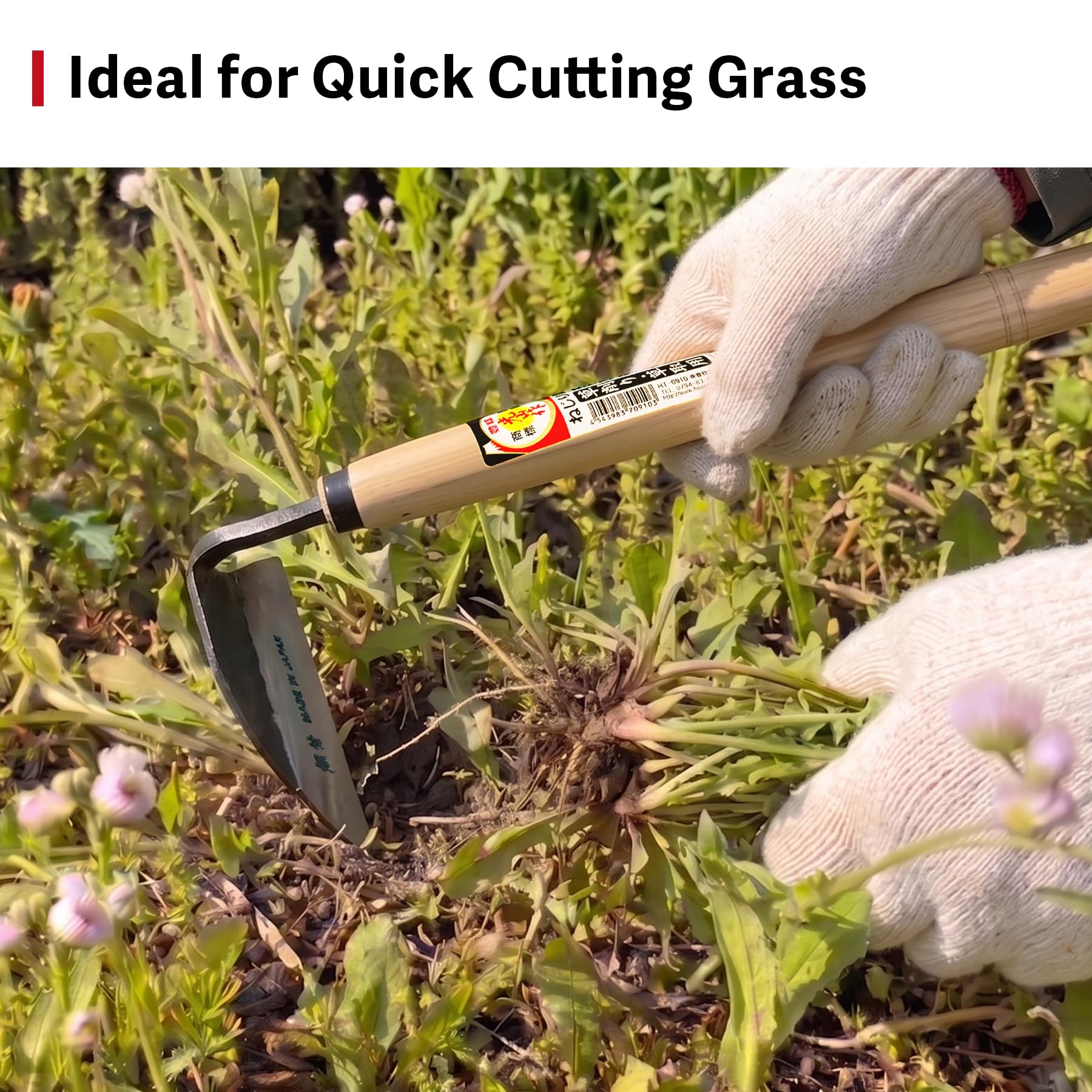 Japanese Gardening Sickle Thick Blade (Hounen Nejirikama)