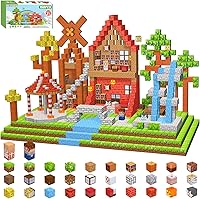 LionFuny 150PCS Magnetic Building Blocks - 1" Large STEM Toys for Kids 3-9, Safe Sensory Educational Stacking Set with Themed Elements