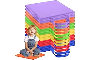 Suzile 12 Pcs 12'' Floor Cushions for Classroom Flexible Seating