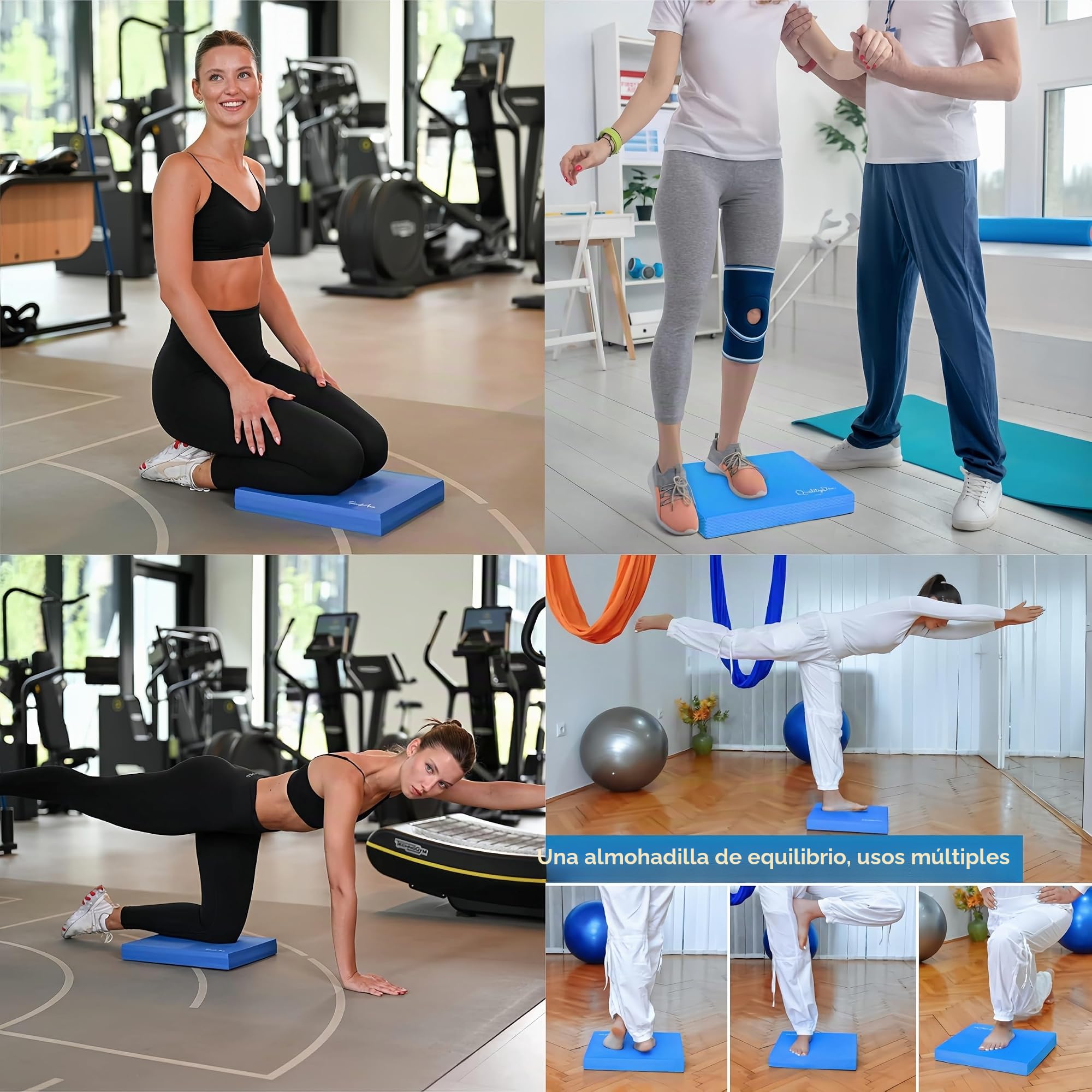 Innovador cojín de equilibrio 40 x 33 x 5 cojines de espuma de yoga no deformado almohadilla de equilibrio almohadilla de equilibrio almohadilla de equilibrio cojín de equilibrio cojín de