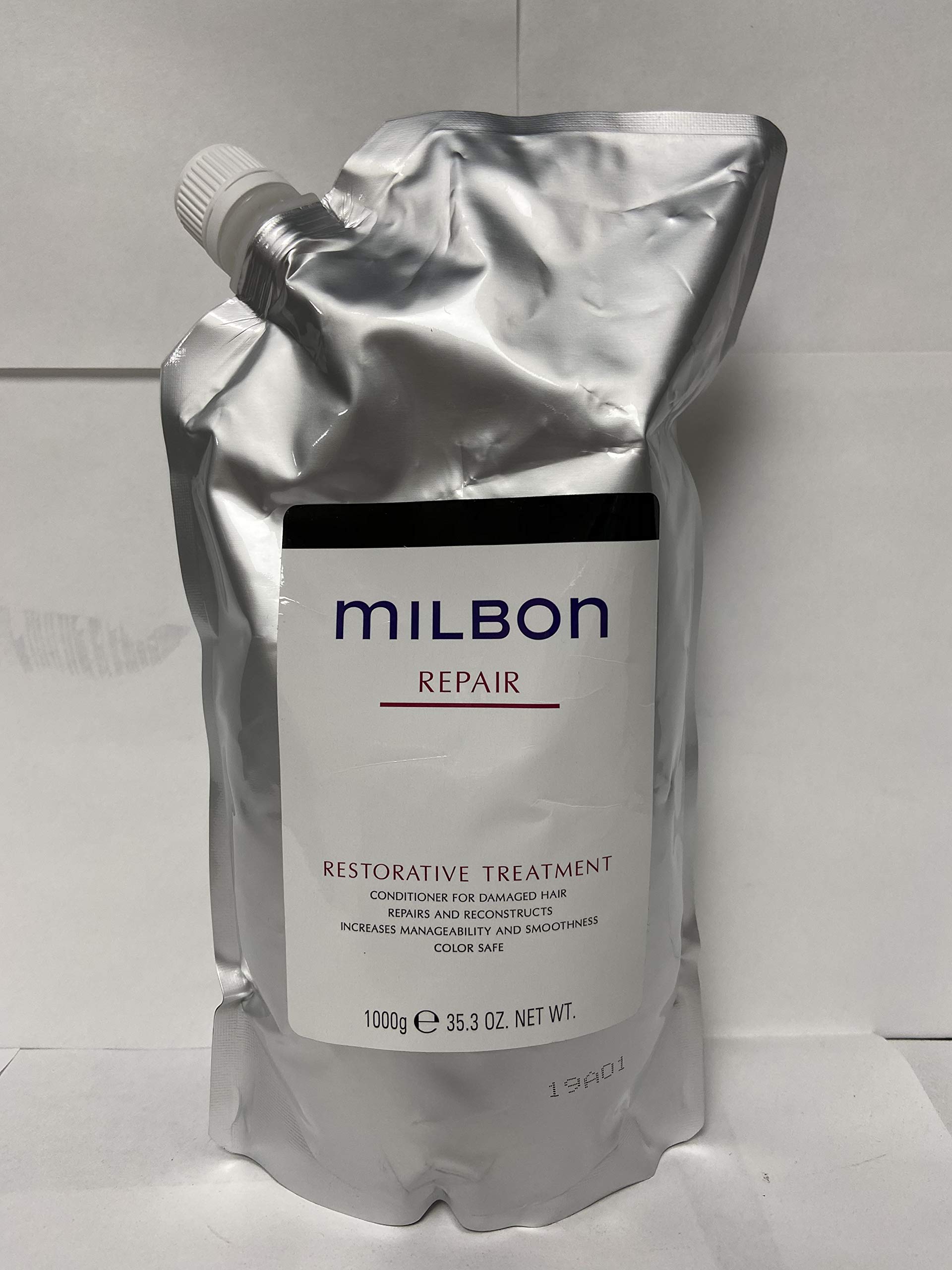 Amazon.com: Milbon (REPAIR) Restorative Treatment 35.3oz Refill