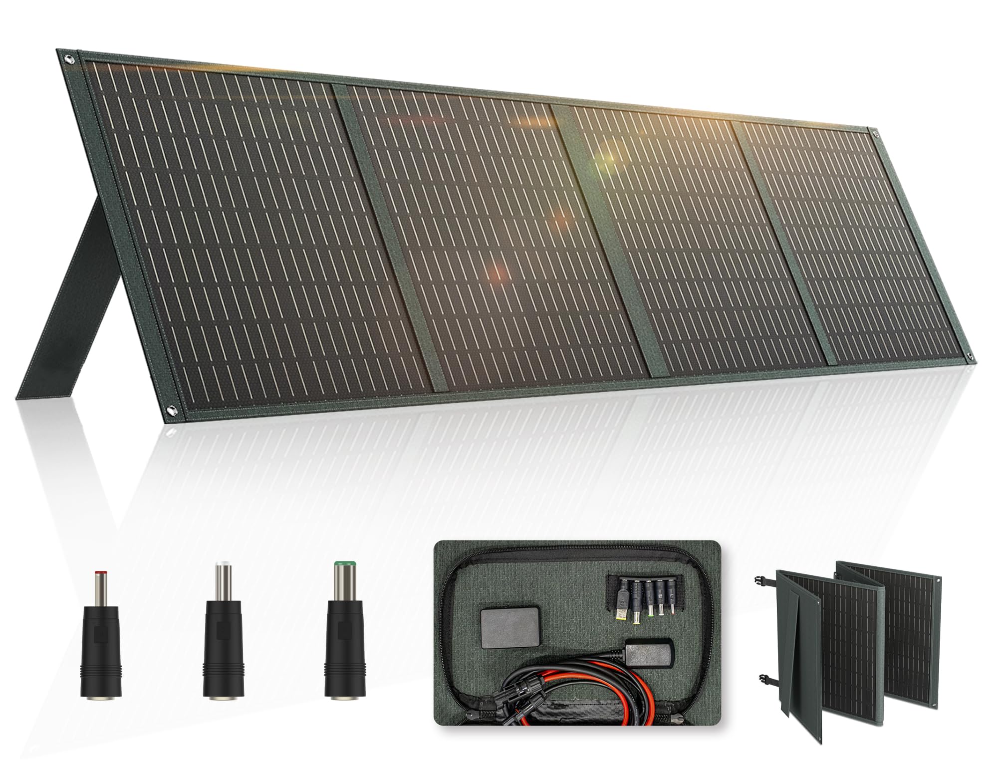 100w Foldable Solar Panel Ip65 Portable Solar Panel Kit