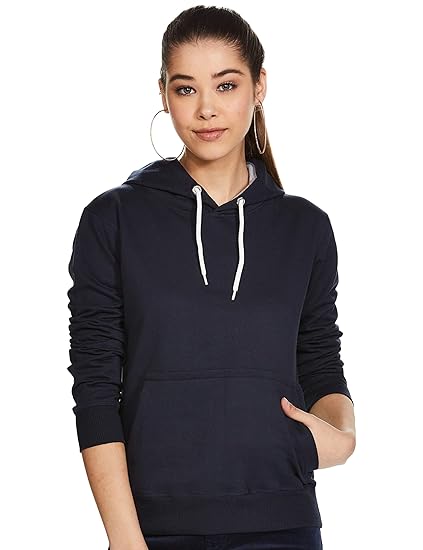 Women's Cotton Hooded Neck Sweatshirt