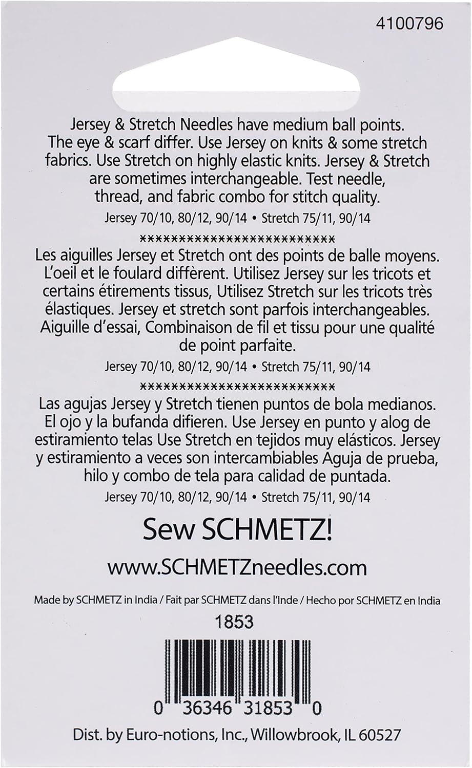 SCHMTEZ Knit & Stretch Needles