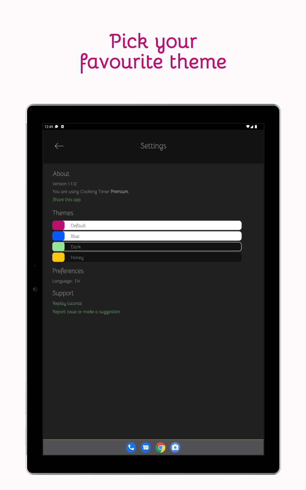 Kitchen Multi Timer (with Always-On Display mode) - App on Amazon Appstore