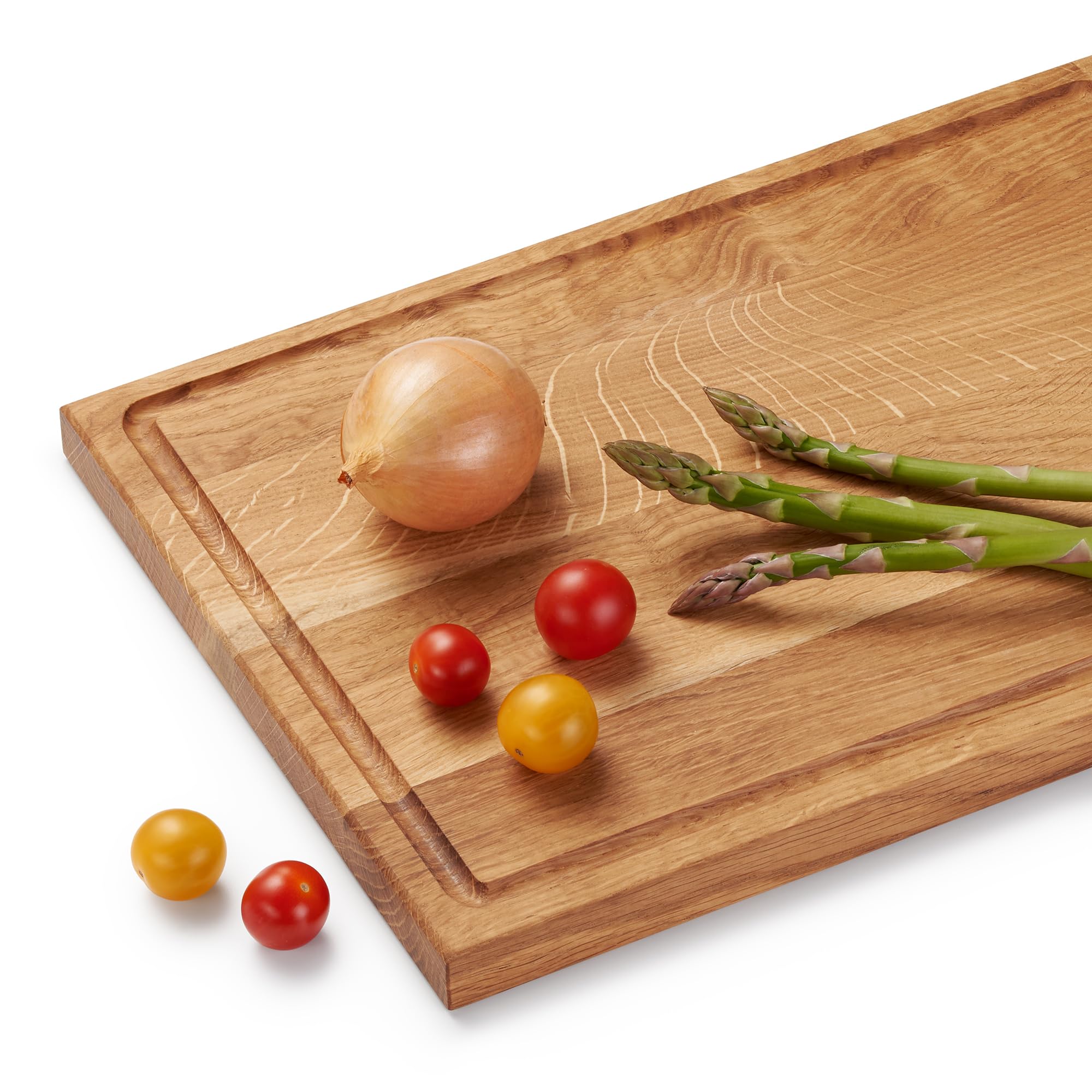 XXL Solid Wood Chopping Board Made of High-Quality Ash Large 33 х 25 cm Antibacterial Kitchen Board from Europe Serving Board - Image 3
