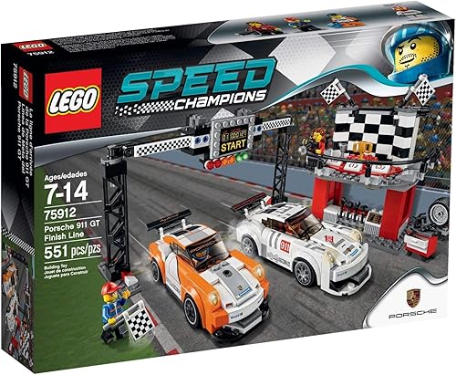 Miniatura 1 de LEGO Porsche Campeones de velocidad 911GT Línea de meta 75912