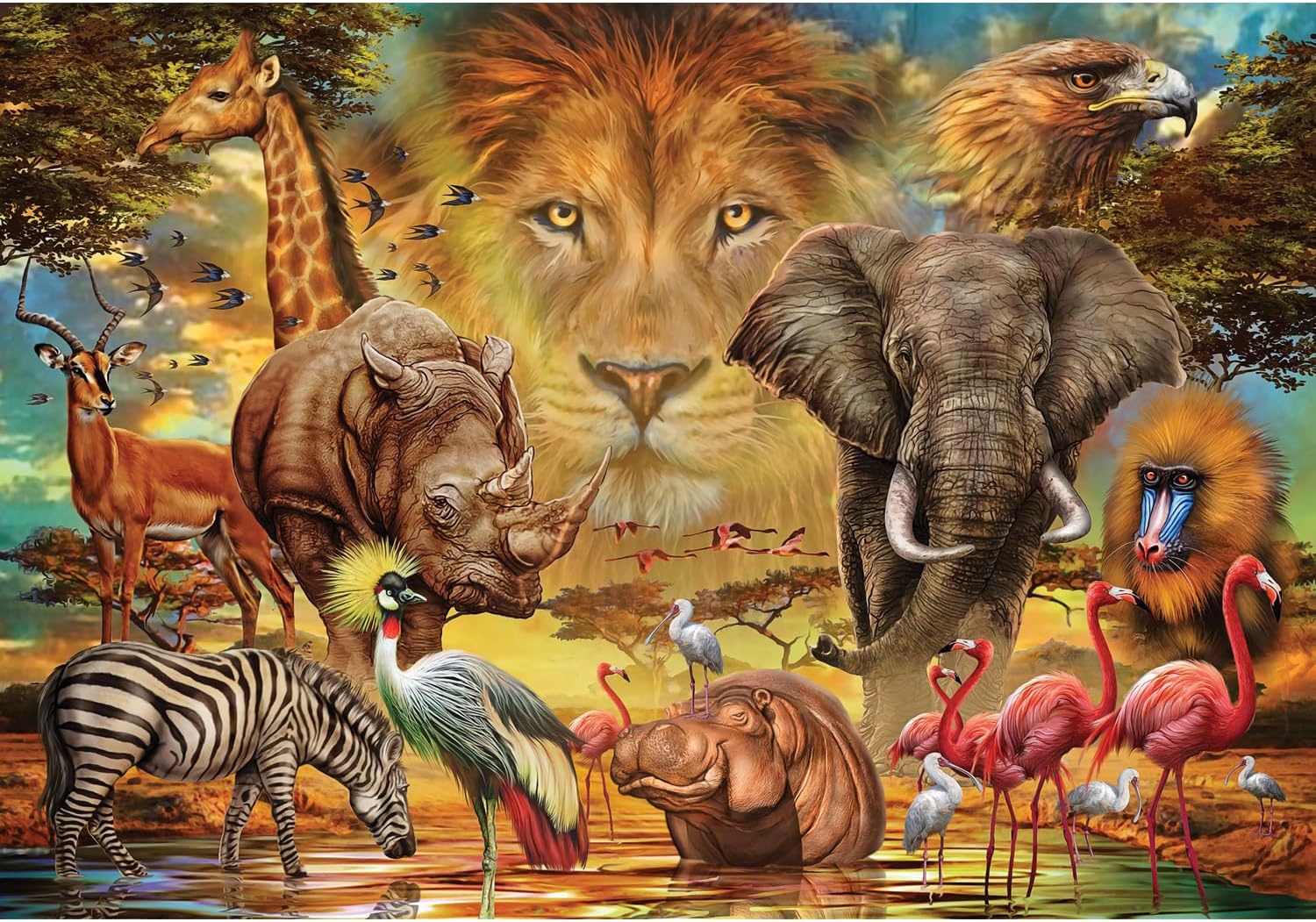 Anatolian Puzzle - Noah's Ark, 260 Piece Jigsaw Puzzle, #3346