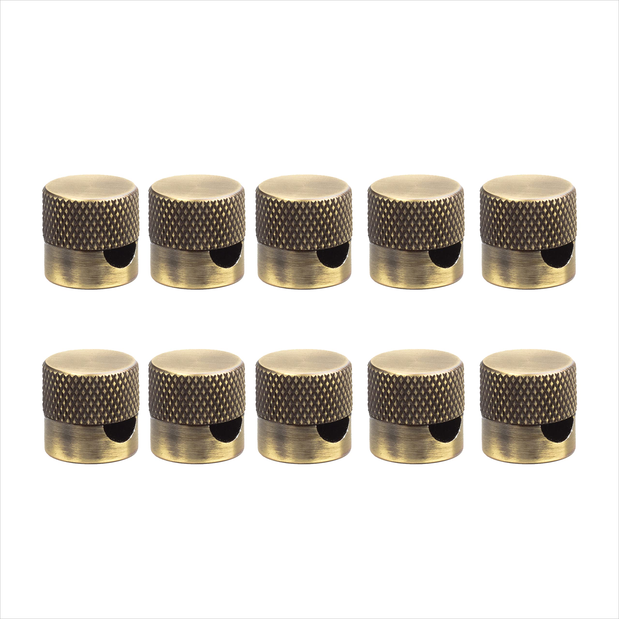 Lot De 5 Décentrateurs Pour Câble De Lampe - Aluminium, Couleur Vert Pistache - Ø Max Câble 7,5 Mm - Fabriqué En Italie