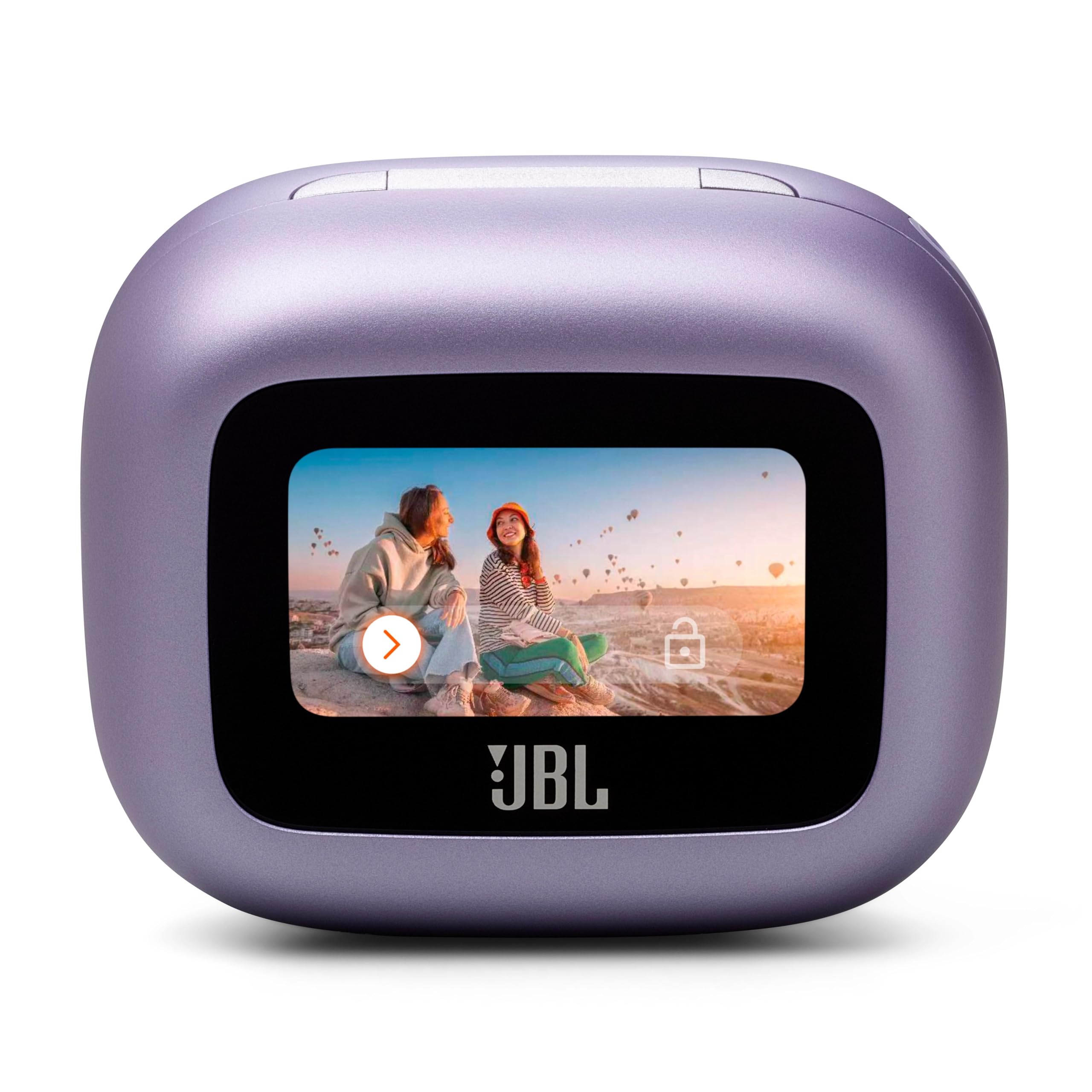 JBL Live Buds 3, Écouteurs sans fil, Bluetooth, jusqu'à 40 h d'autonomie, Réduction de Bruit Active, son haute fidélité JBL Signature, étanches à l'eau IP55, violet