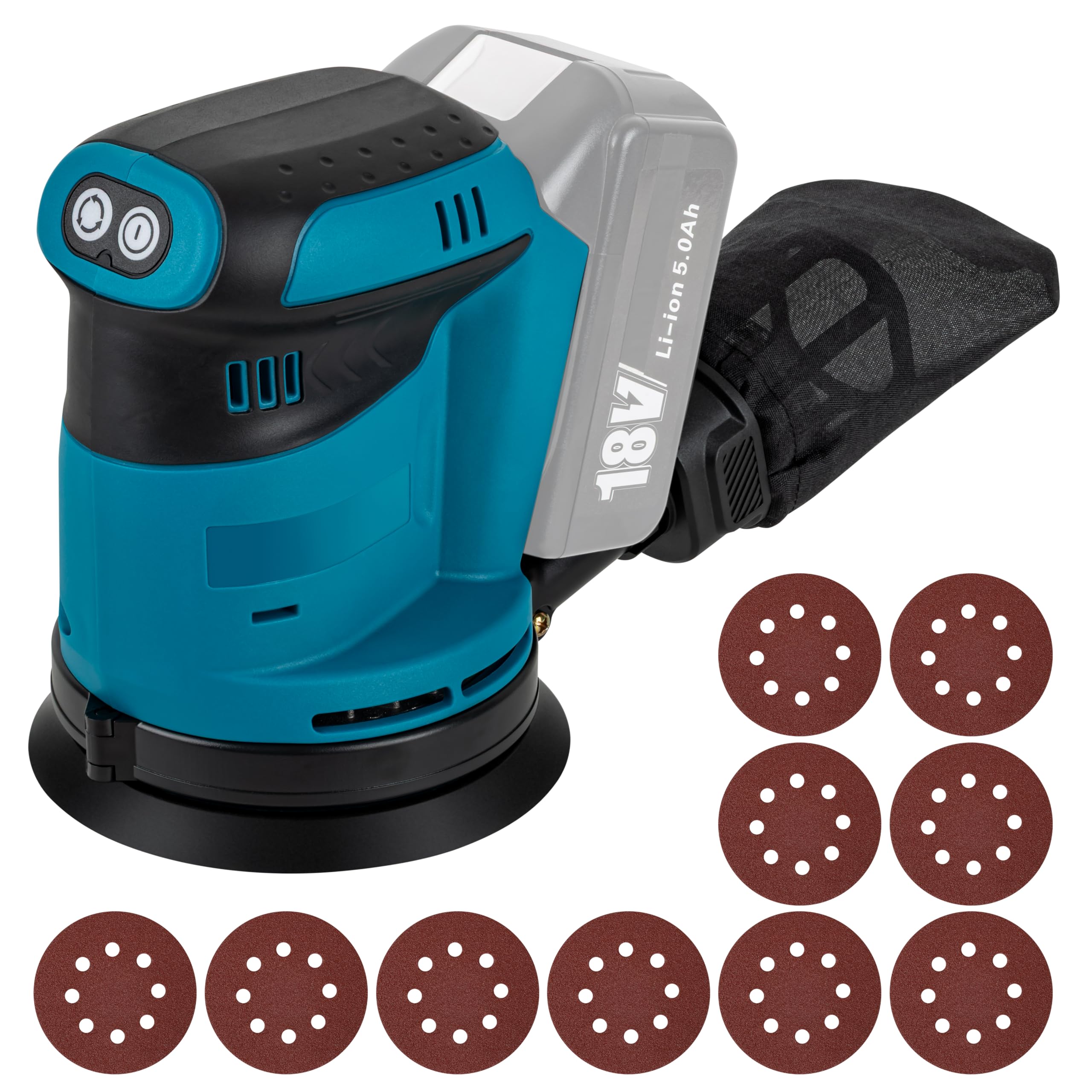 Amazon | sozaka 充電式 ランダムオービットサンダ マキタ 18V 純正