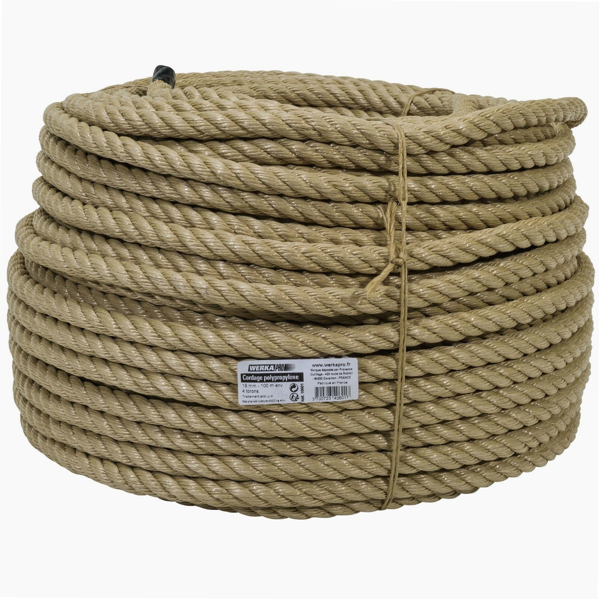 Werkapro lina polipropylenowa, Ø 18 mm x 100 m