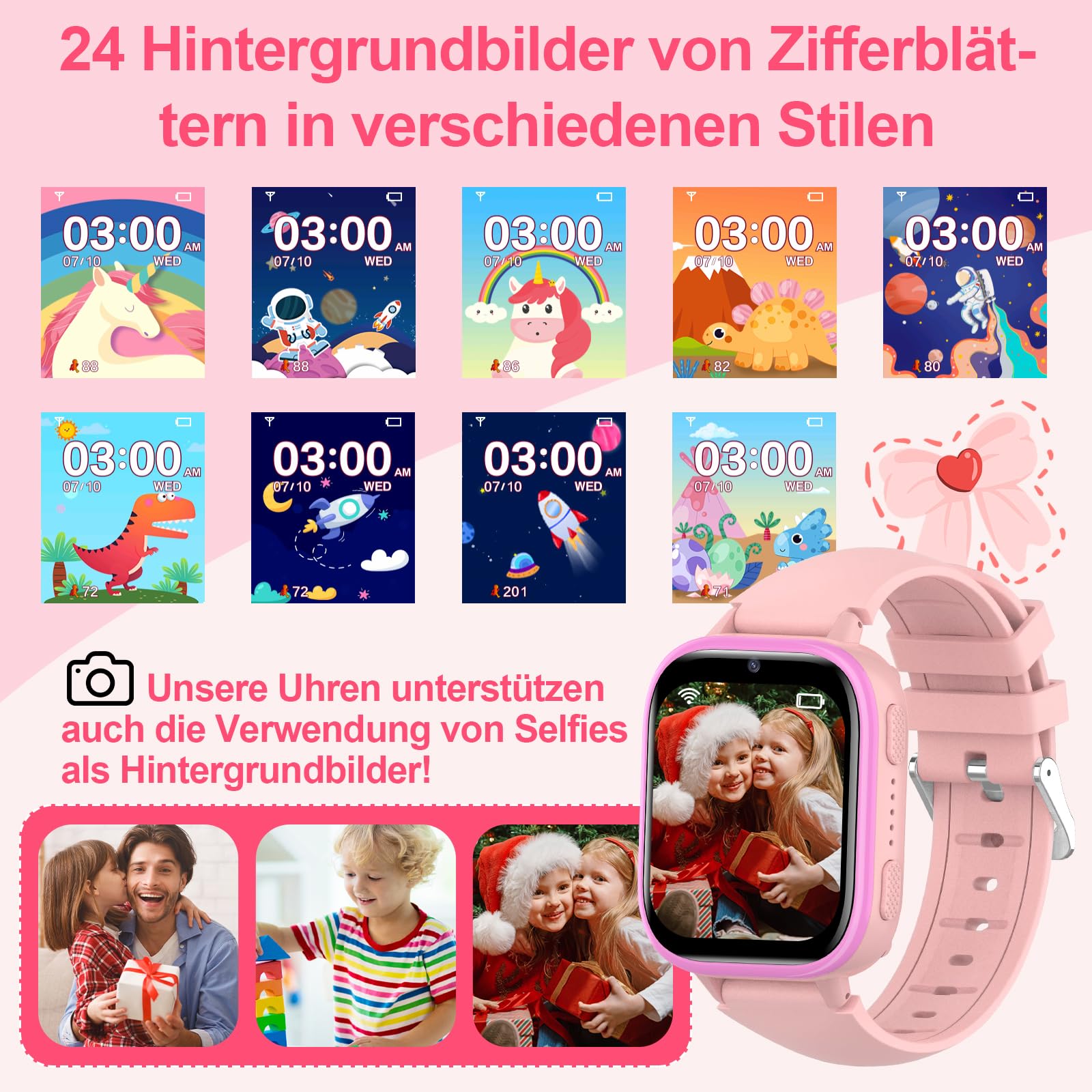 One2track Connect NEXT Blauw | GPS horloge voor kinderen | Bekijk de locatie van je