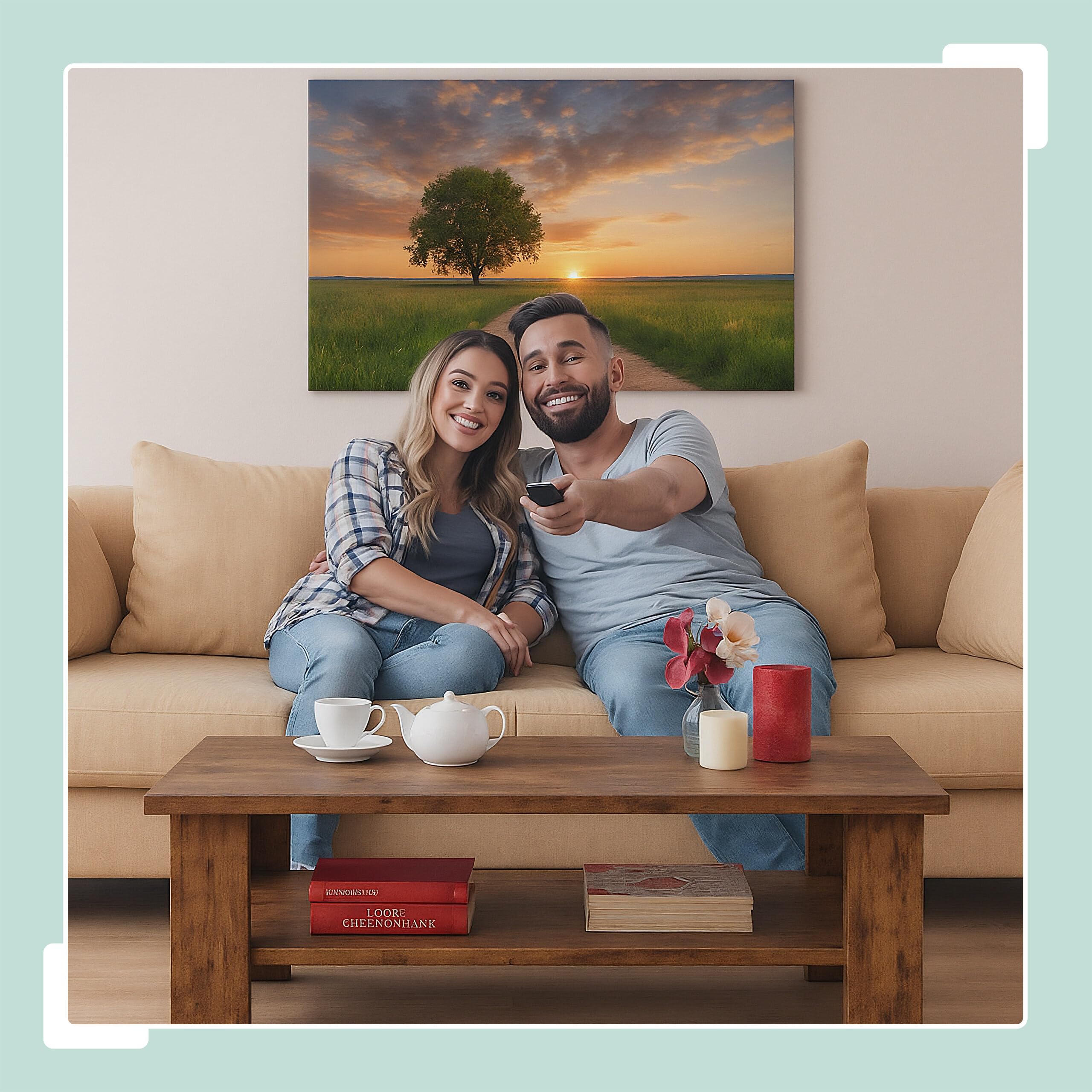Relaxdays Tavolino, HLP: 53,5x100x50 cm, da Salotto con ripiano Inferiore, Moderno, Nero