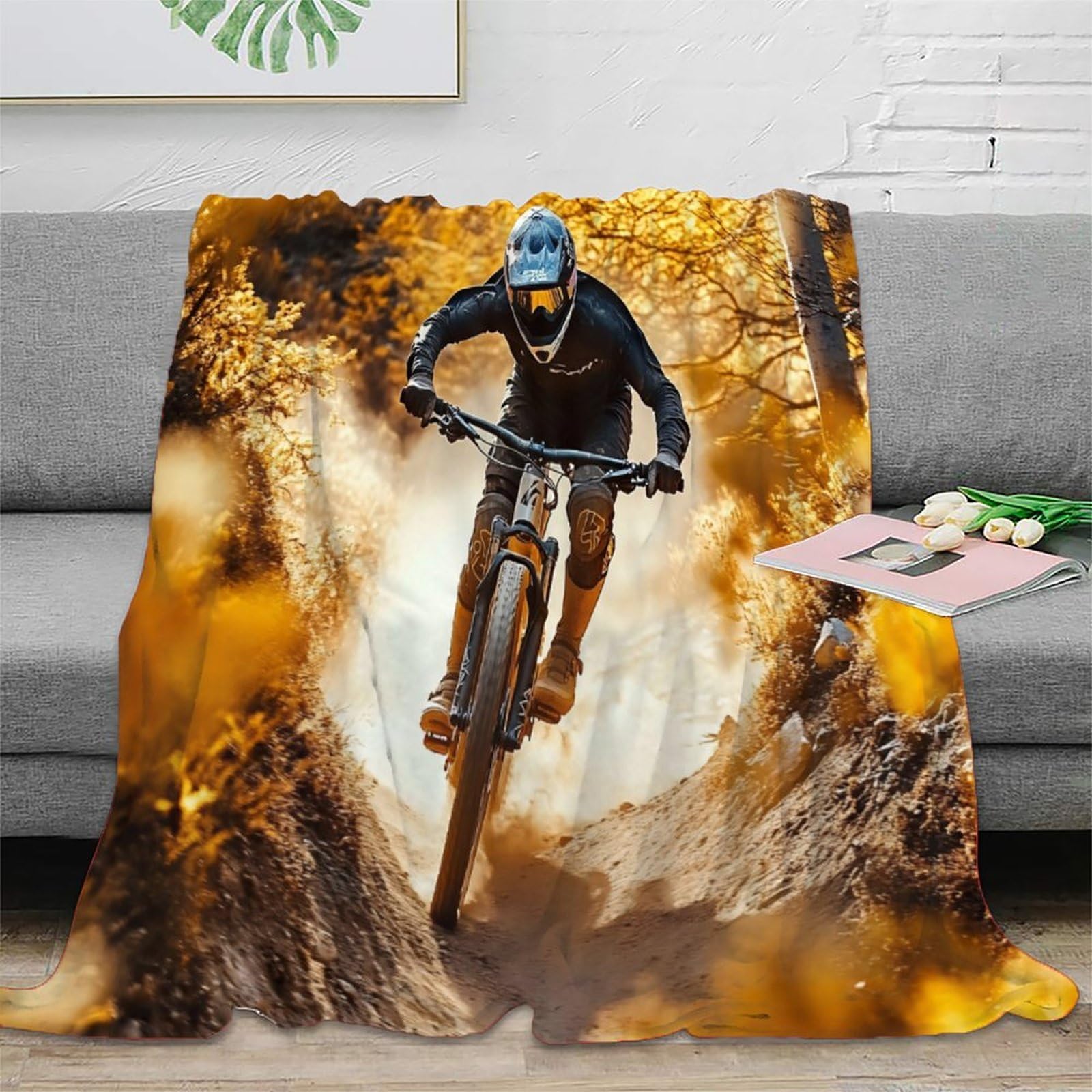 Couverture cadeau emménagement pour couple passionné de montagne