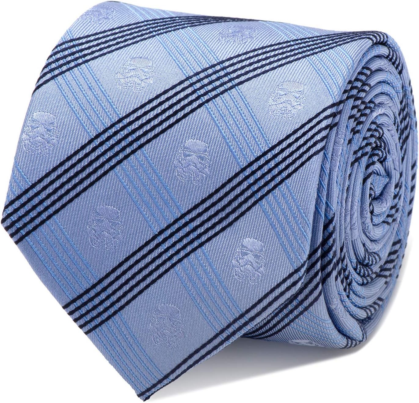 Star Wars Stormtrooper Blue Plaid Men’s Dress Tie