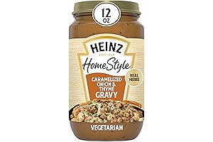 Heinz HomeStyle Caramelized Onion and Thyme Gravy: A Jar of Culinary Excellence