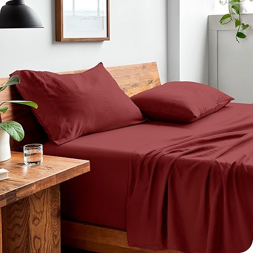 Bare Home Juego de sábanas de primera de microfibra ultrasuave