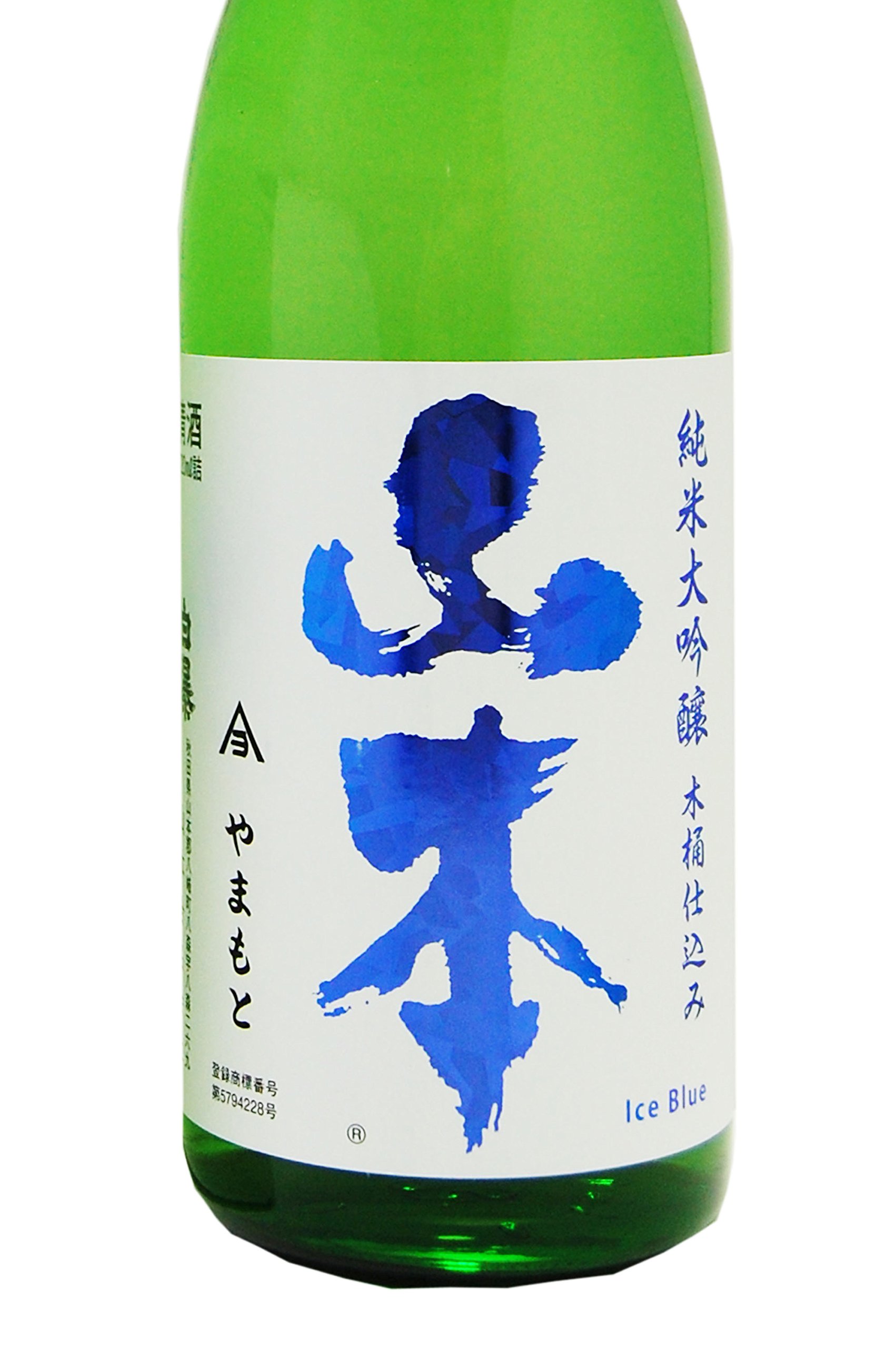 Amazon.co.jp: 山本 アイスブルー 純米大吟醸 木桶仕込み 720ml : 食品