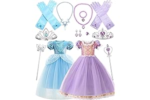 Enchanting Blue Princess Costume for Girls: A Dreamy Delight for Little Royals