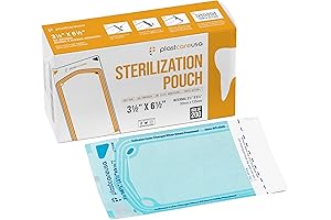 200 3.5" x 5.25" Self Sterilization Pouches - Prime Choice for Dental Offices